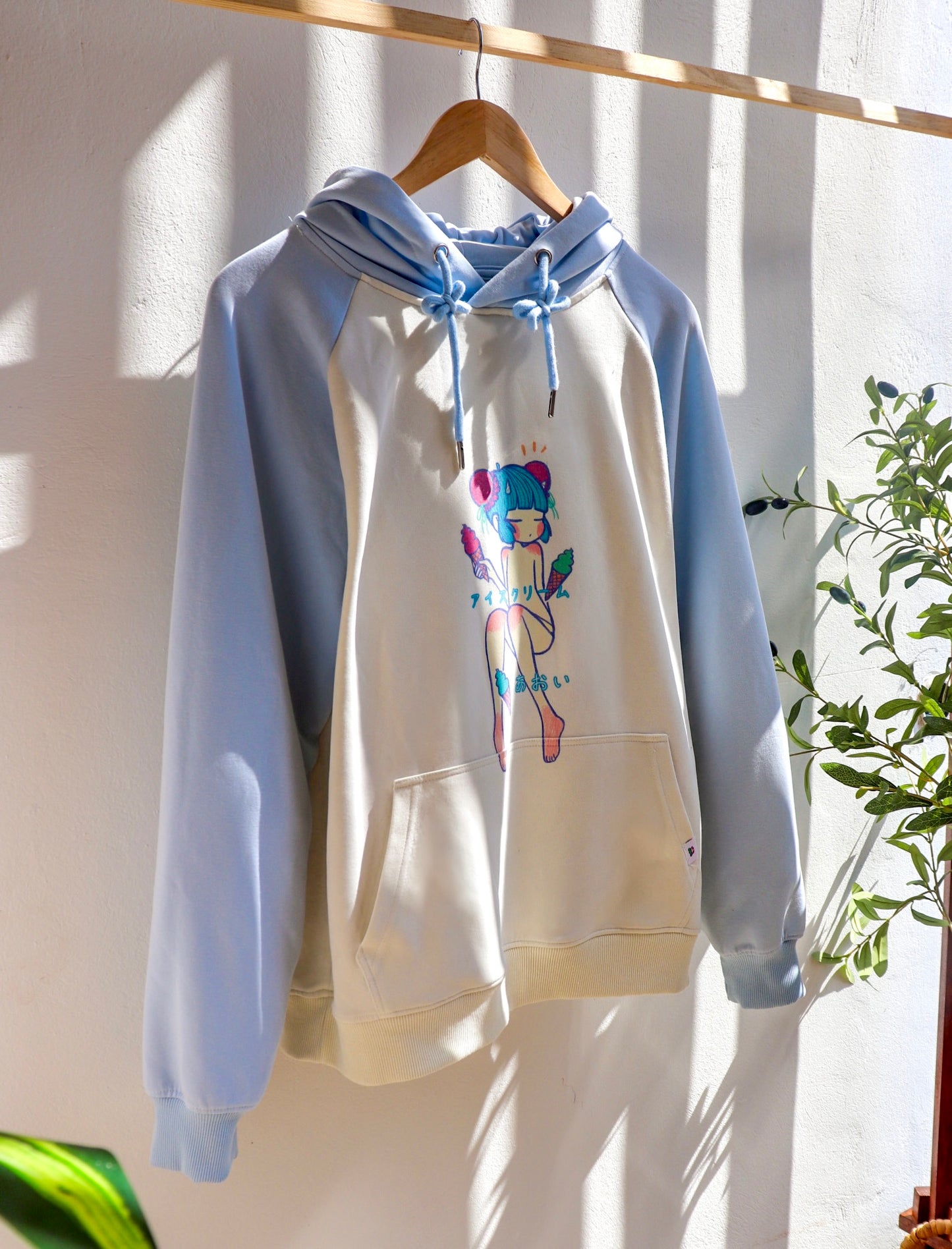 Pastel Hoodie Aoi